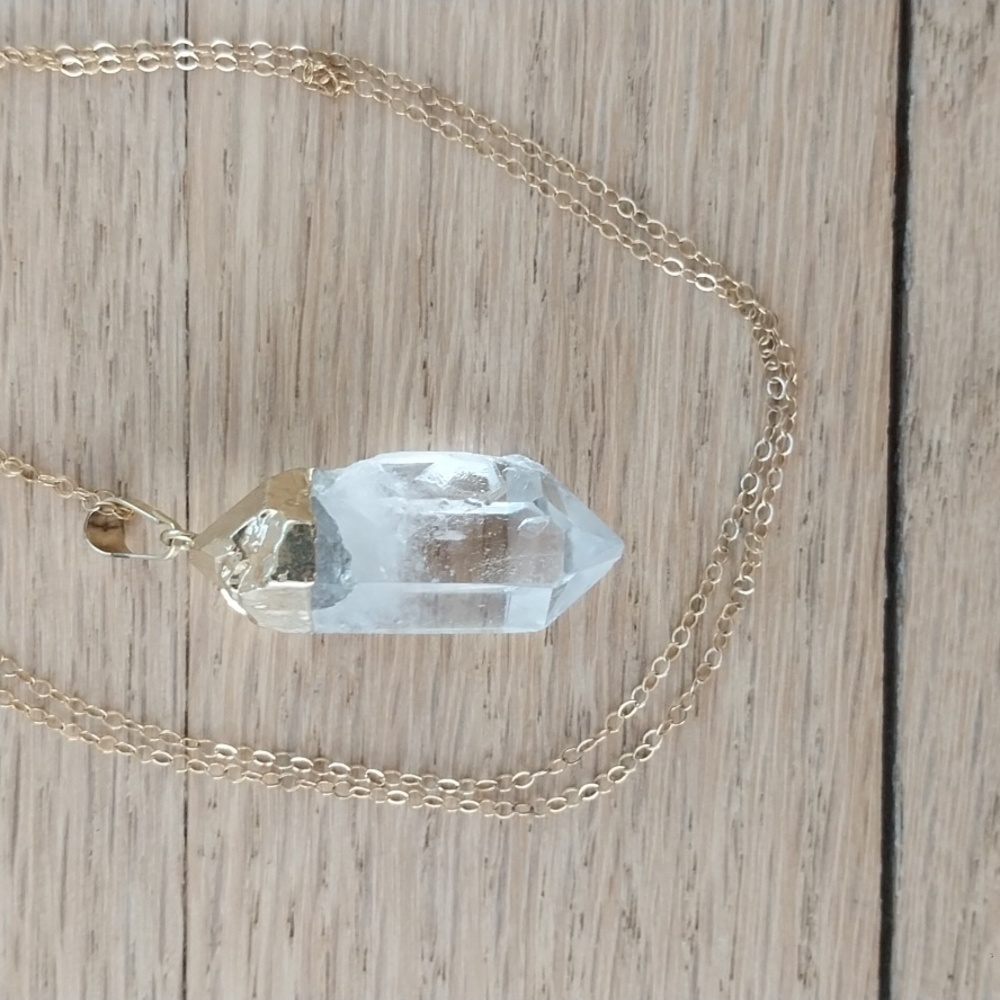 18" crystal necklace